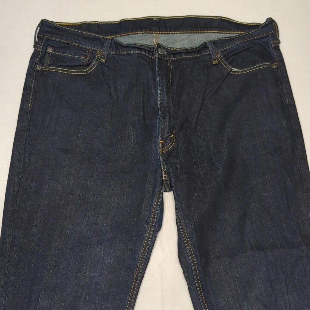 Levi's 541 Athletic Fit‎ Tapered Men's Dark Blue Relaxed Jeans Size 44